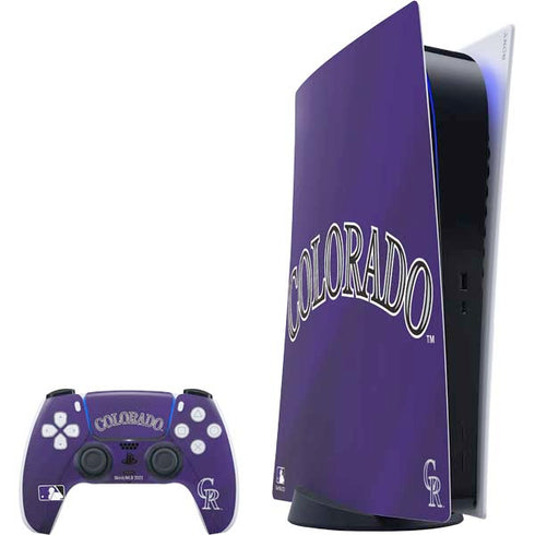 MLB Colorado Rockies Alternate/Away Jersey PS5 Digital Edition Bundle Skin