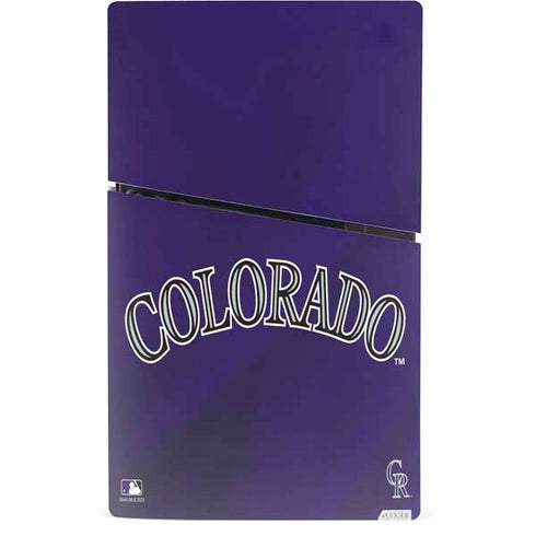 MLB Colorado Rockies Alternate/Away Jersey PS5 Slim Digital Edition Bundle Skin