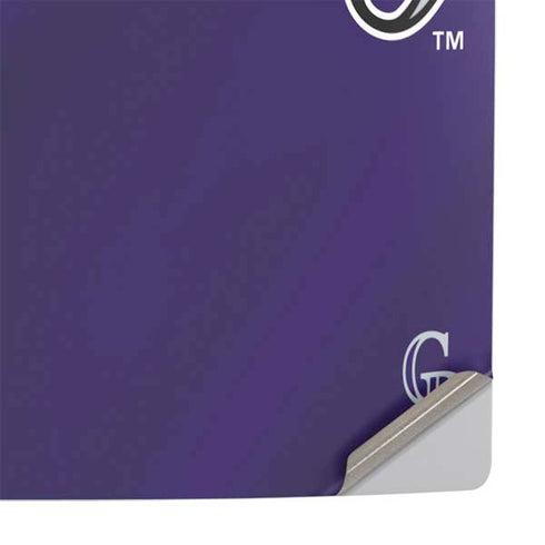 MLB Colorado Rockies Alternate/Away Jersey PS5 Slim Digital Edition Console Skin