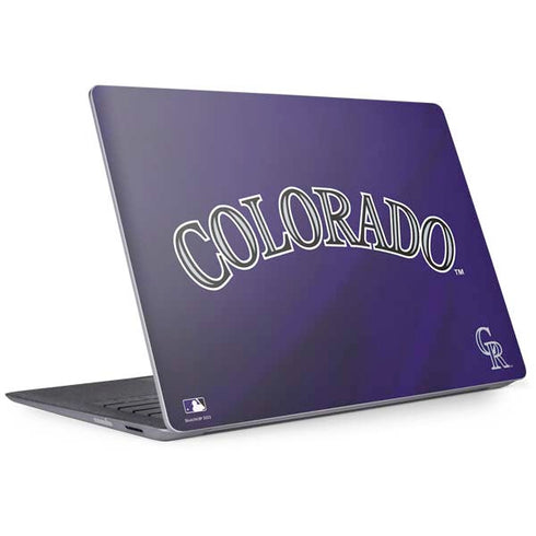 MLB Colorado Rockies Alternate/Away Jersey Surface Laptop 2 Skin