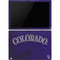 MLB Colorado Rockies Alternate/Away Jersey Surface Pro 6 Skin