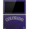 MLB Colorado Rockies Alternate/Away Jersey Surface Pro Tablet Skin
