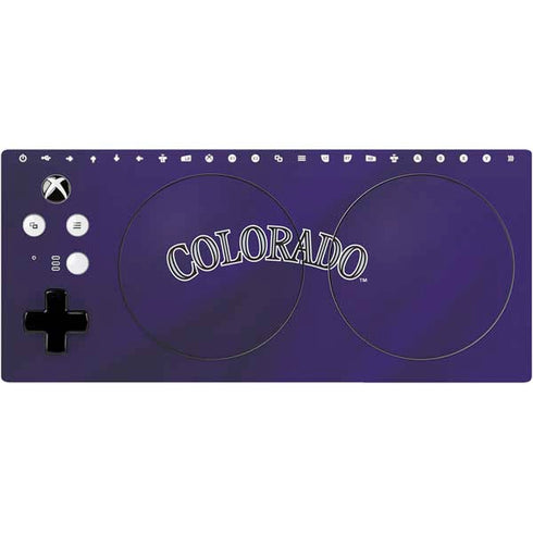 MLB Colorado Rockies Alternate/Away Jersey Xbox Adaptive Controller Skin
