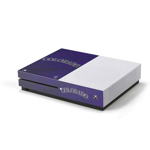 MLB Colorado Rockies Alternate/Away Jersey Xbox One S Console Skin