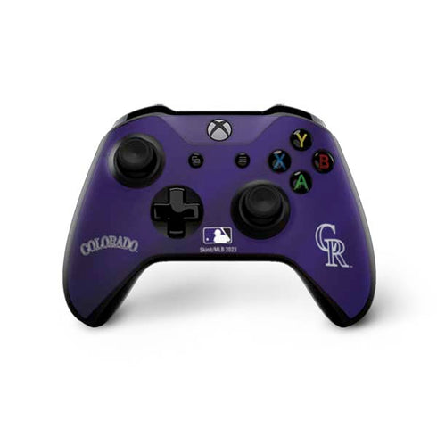 MLB Colorado Rockies Alternate/Away Jersey Xbox One X Controller Skin