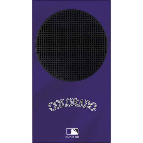 MLB Colorado Rockies Alternate/Away Jersey Xbox Series S Bundle Skin