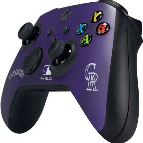 MLB Colorado Rockies Alternate/Away Jersey Xbox Series X Controller Skin
