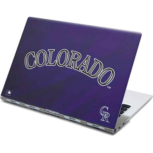 MLB Colorado Rockies Alternate/Away Jersey Yoga 910 2-in-1 14in Touch-Screen Skin
