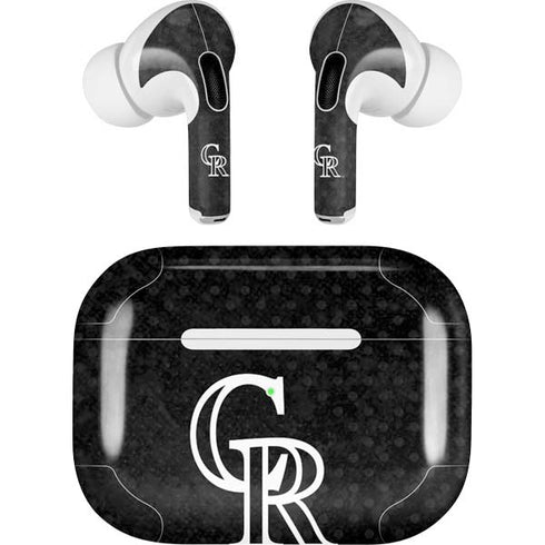 MLB Colorado Rockies Dark Wash AirPods Pro 2nd Gen Skin
