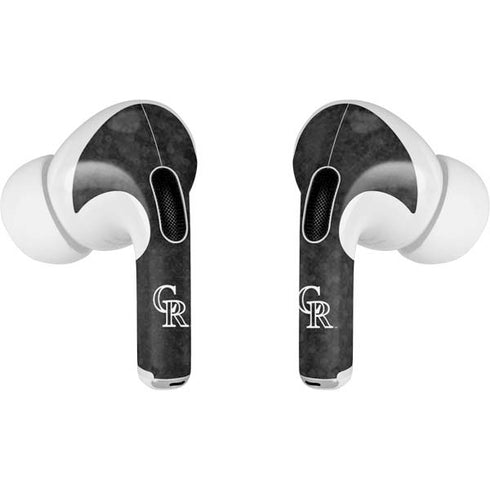 MLB Colorado Rockies Dark Wash AirPods Pro 2nd Gen Skin