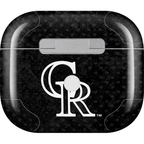 MLB Colorado Rockies Dark Wash Apple AirPods (3rd Gen 2021) Skin