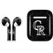 MLB Colorado Rockies Dark Wash Apple AirPods Skin
