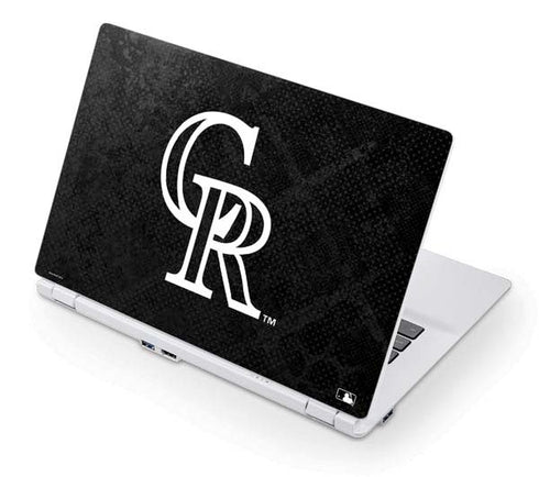 MLB Colorado Rockies Dark Wash Acer Chromebook Skin
