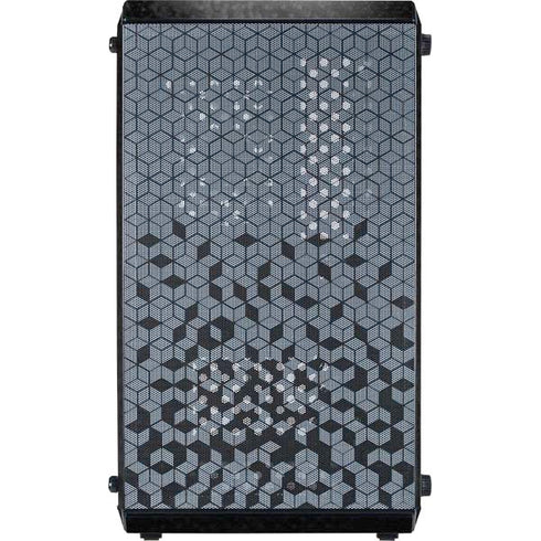 MLB Colorado Rockies Dark Wash Cooler Master MasterBox Q300L Mini Tower Skin