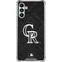 MLB Colorado Rockies Dark Wash Galaxy A13 5G Clear Case