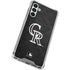 MLB Colorado Rockies Dark Wash Galaxy A13 5G Clear Case