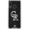 MLB Colorado Rockies Dark Wash Galaxy A30 Clear Case