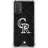 MLB Colorado Rockies Dark Wash Galaxy A32 5G Clear Case