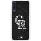 MLB Colorado Rockies Dark Wash Galaxy A50 Clear Case