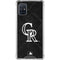MLB Colorado Rockies Dark Wash Galaxy A51 5G Clear Case