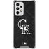 MLB Colorado Rockies Dark Wash Galaxy A53 5G Clear Case