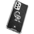 MLB Colorado Rockies Dark Wash Galaxy A53 5G Clear Case
