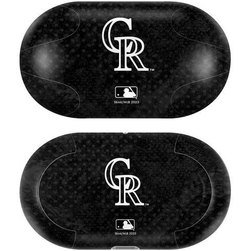 MLB Colorado Rockies Dark Wash Galaxy Buds Plus Skin
