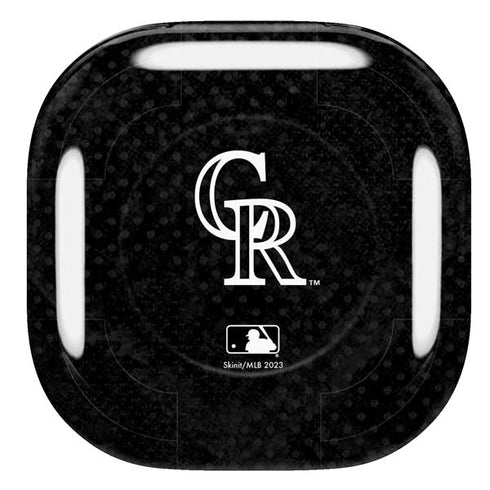 MLB Colorado Rockies Dark Wash Galaxy Buds Pro Skin