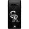 MLB Colorado Rockies Dark Wash Galaxy S10 Plus Skin