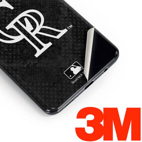MLB Colorado Rockies Dark Wash Galaxy S10 Skin