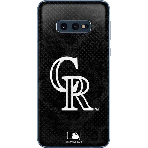 MLB Colorado Rockies Dark Wash Galaxy S10e Skin