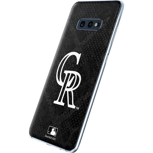 MLB Colorado Rockies Dark Wash Galaxy S10e Skin