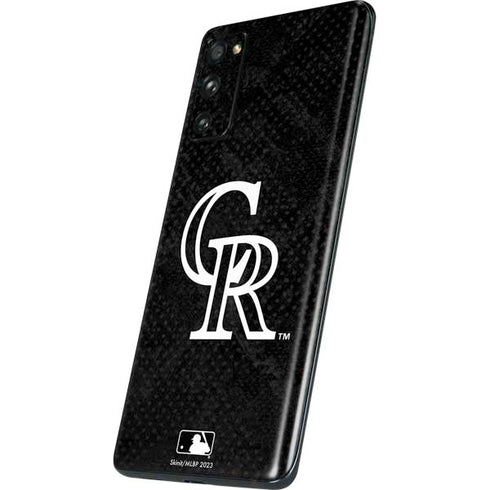 MLB Colorado Rockies Dark Wash Galaxy S20 Fan Edition Skin