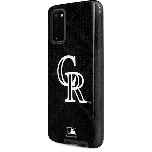 MLB Colorado Rockies Dark Wash Galaxy S20 Pro Case