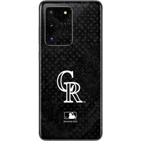 MLB Colorado Rockies Dark Wash Galaxy S20 Ultra 5G Skin