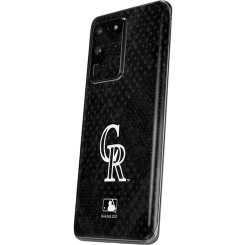 MLB Colorado Rockies Dark Wash Galaxy S20 Ultra 5G Skin
