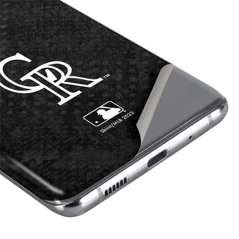 MLB Colorado Rockies Dark Wash Galaxy S20 Ultra 5G Skin