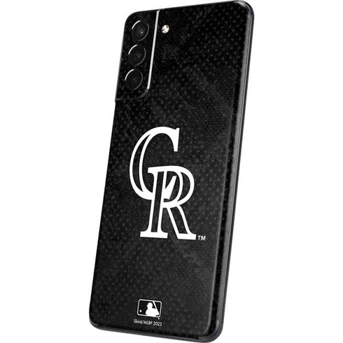 MLB Colorado Rockies Dark Wash Galaxy S21 5G Skin