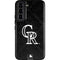 MLB Colorado Rockies Dark Wash Galaxy S22 Pro Case