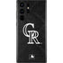 MLB Colorado Rockies Dark Wash Galaxy S22 Ultra Skin