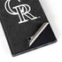 MLB Colorado Rockies Dark Wash Galaxy S22 Ultra Skin