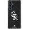 MLB Colorado Rockies Dark Wash Galaxy S23 FE Clear Case