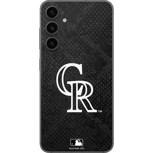 MLB Colorado Rockies Dark Wash Galaxy S23 FE Skin