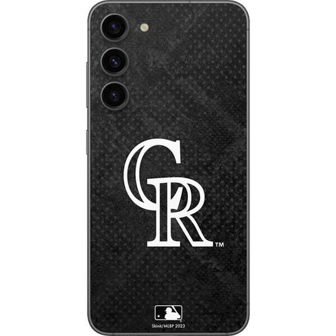 MLB Colorado Rockies Dark Wash Galaxy S23 Plus Skin