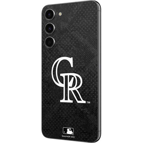 MLB Colorado Rockies Dark Wash Galaxy S23 Plus Skin