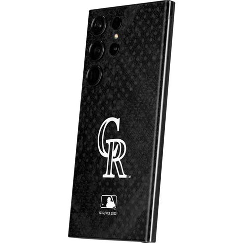 MLB Colorado Rockies Dark Wash Galaxy S23 Ultra Skin