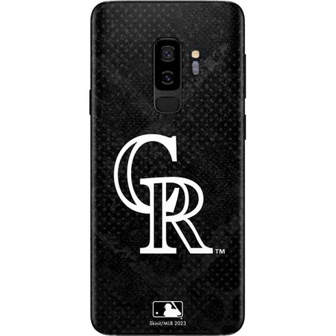 MLB Colorado Rockies Dark Wash Galaxy S9 Plus Skin