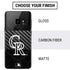 MLB Colorado Rockies Dark Wash Galaxy S9 Skin