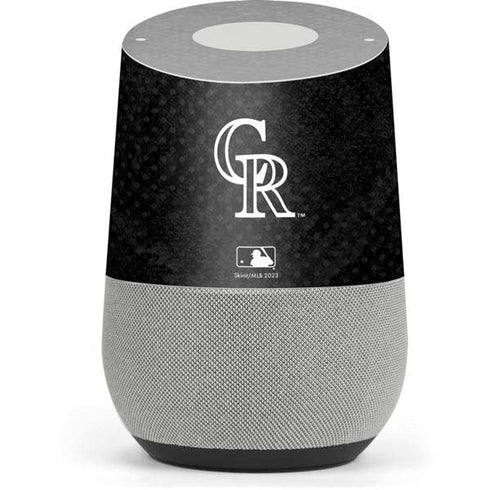 MLB Colorado Rockies Dark Wash Google Home Skin