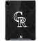 MLB Colorado Rockies Dark Wash iPad Pro 12.9in (2020) Clear Case